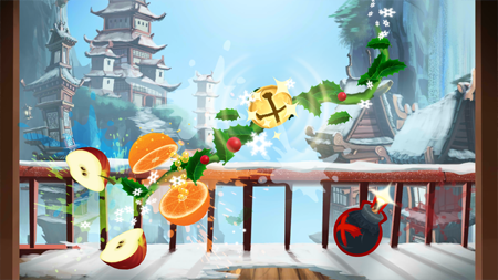 screenshot game Fruit Ninja Free