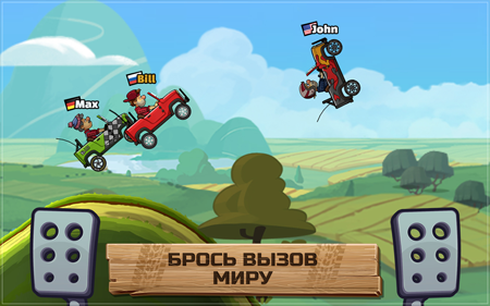 Скриншот игры Hill Climb Racing 2