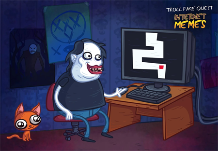 Troll Face Quest Internet Memes скриншот игры