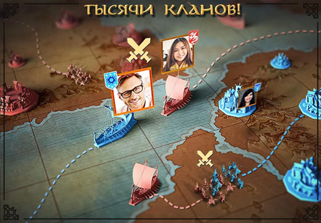 Скриншот игры Vikings: War of Clans